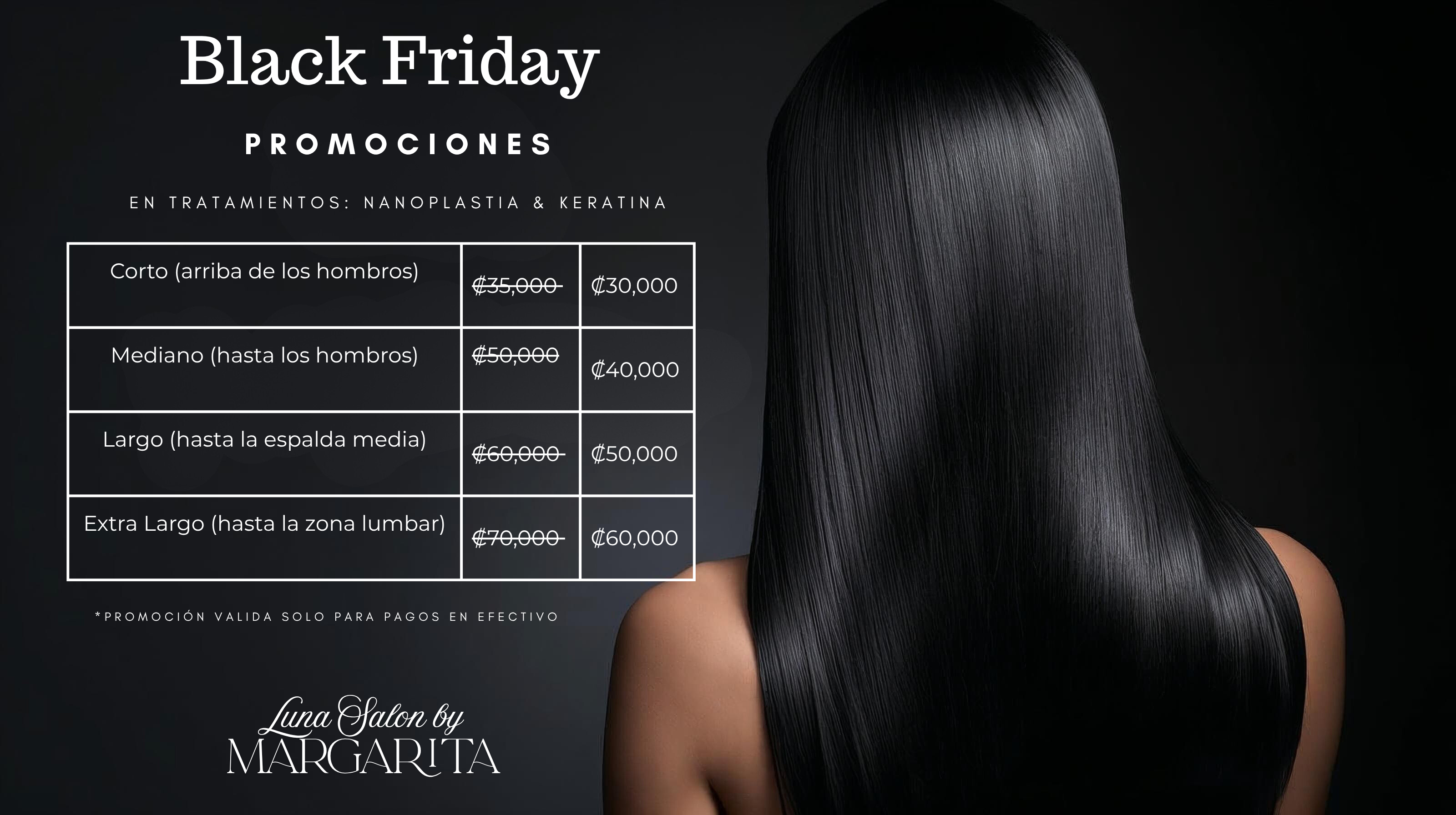 Tratamientos de cabello en Luna Salón